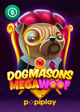 Dogmasons MegaWOOF spelautomat av Popiplay